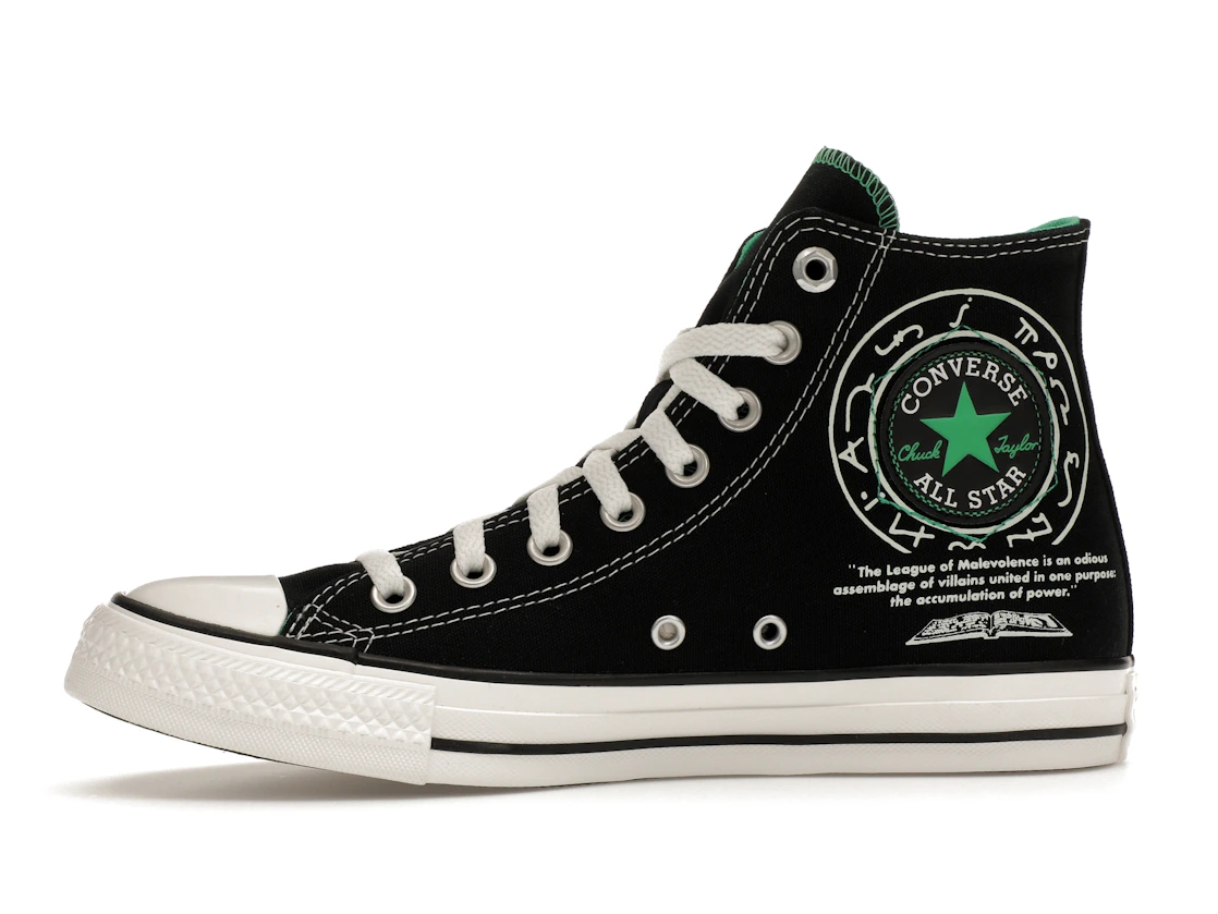 Vue 18 de Converse Chuck Taylor All Star Hi Dungeons & Dragons Black Green