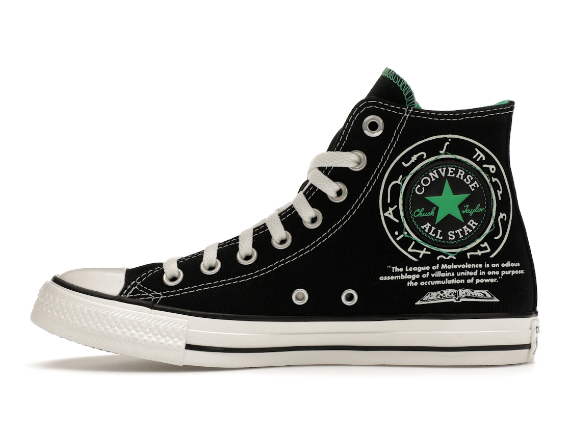 Vue 19 de Converse Chuck Taylor All Star Hi Dungeons & Dragons Black Green