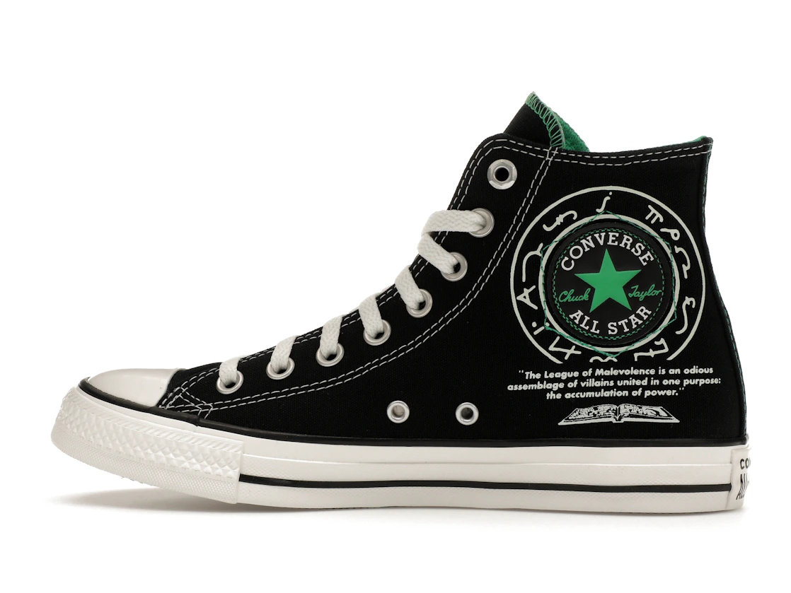 Vue 20 de Converse Chuck Taylor All Star Hi Dungeons & Dragons Black Green