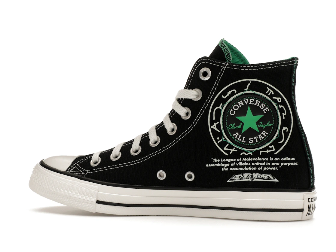 Vue 21 de Converse Chuck Taylor All Star Hi Dungeons & Dragons Black Green