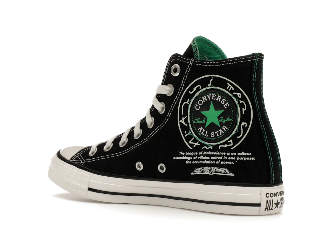 Vue 23 de Converse Chuck Taylor All Star Hi Dungeons & Dragons Black Green