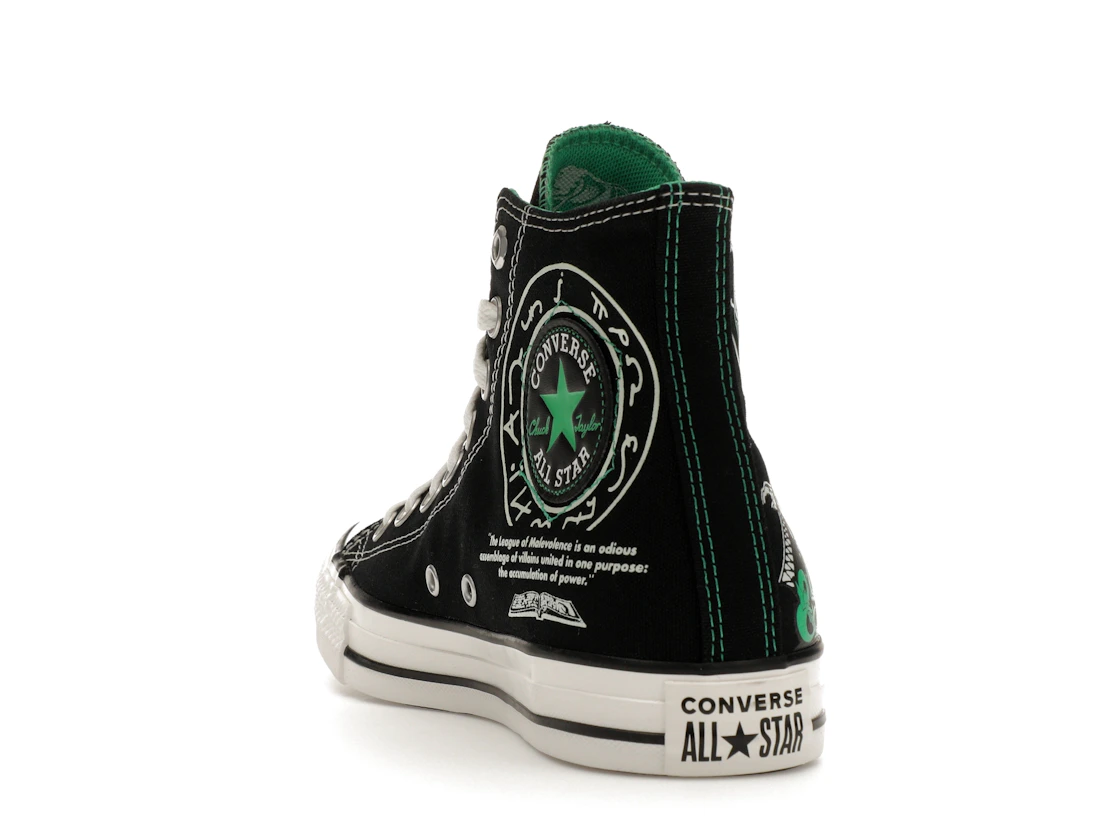 Vue 26 de Converse Chuck Taylor All Star Hi Dungeons & Dragons Black Green