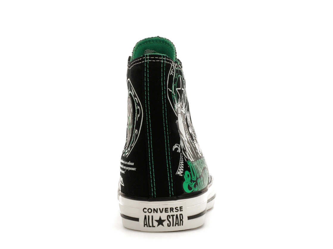 Vue 28 de Converse Chuck Taylor All Star Hi Dungeons & Dragons Black Green