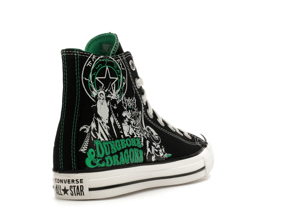 Vue 31 de Converse Chuck Taylor All Star Hi Dungeons & Dragons Black Green