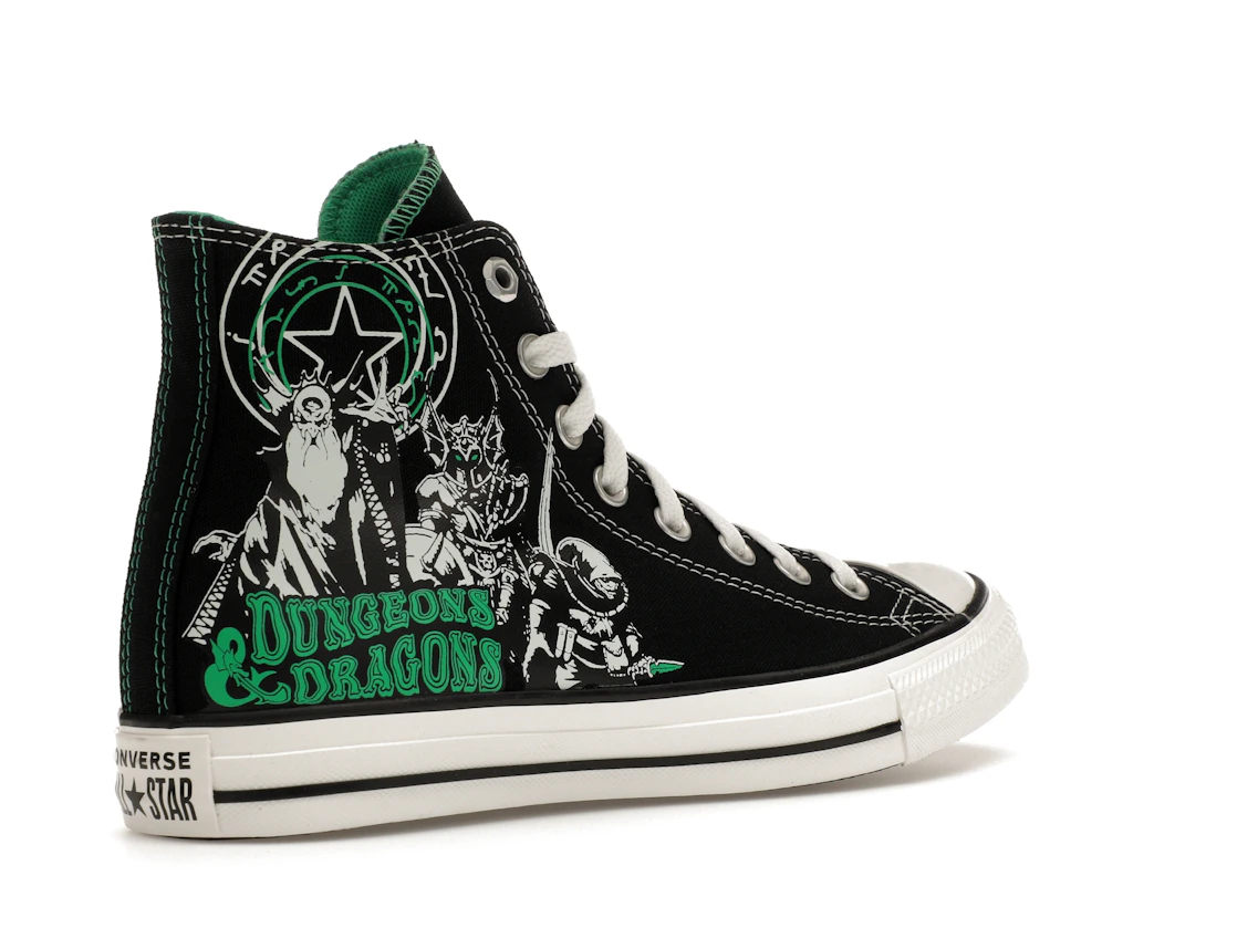 Vue 33 de Converse Chuck Taylor All Star Hi Dungeons & Dragons Black Green