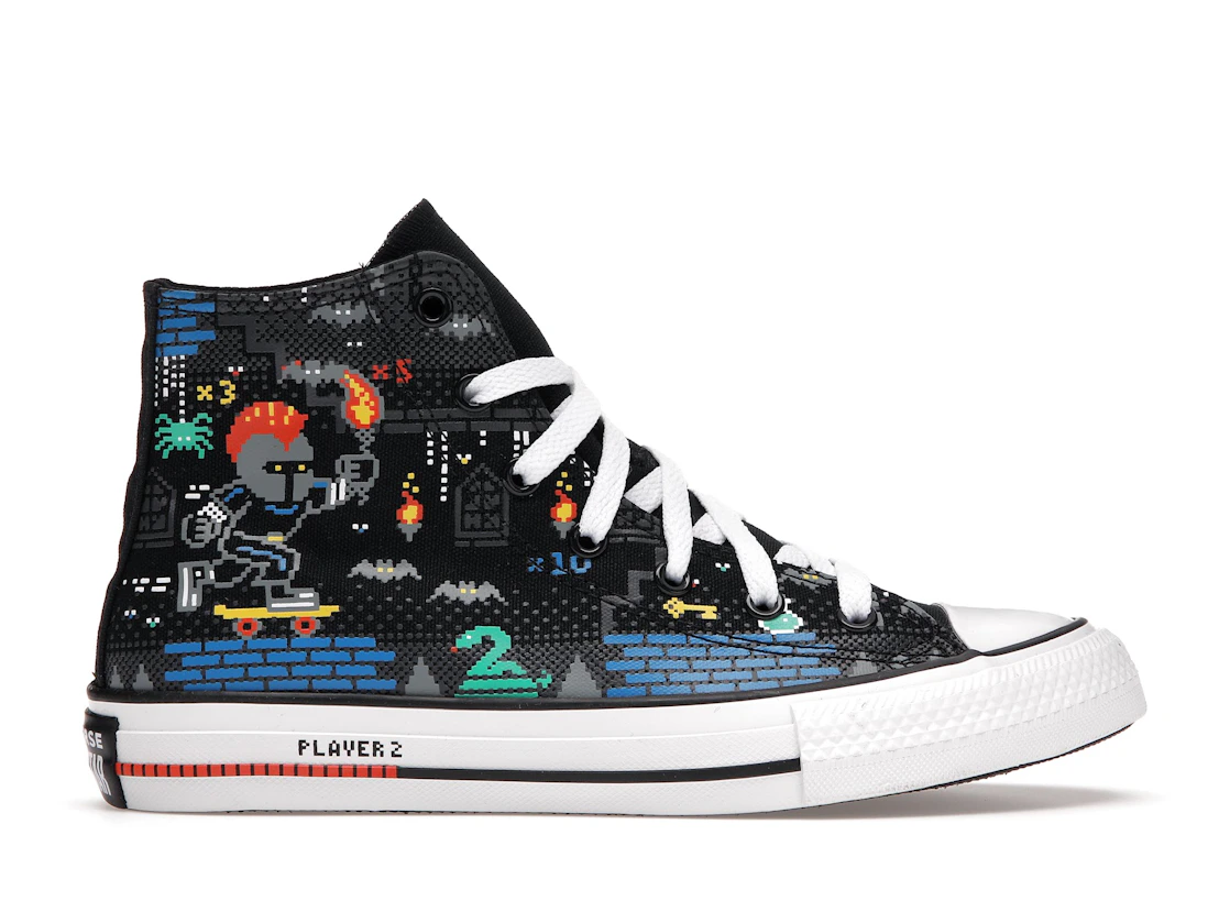 Vue 1 de Converse Chuck Taylor All Star Hi Gamer (GS)