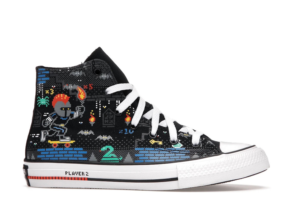 Vue 2 de Converse Chuck Taylor All Star Hi Gamer (GS)