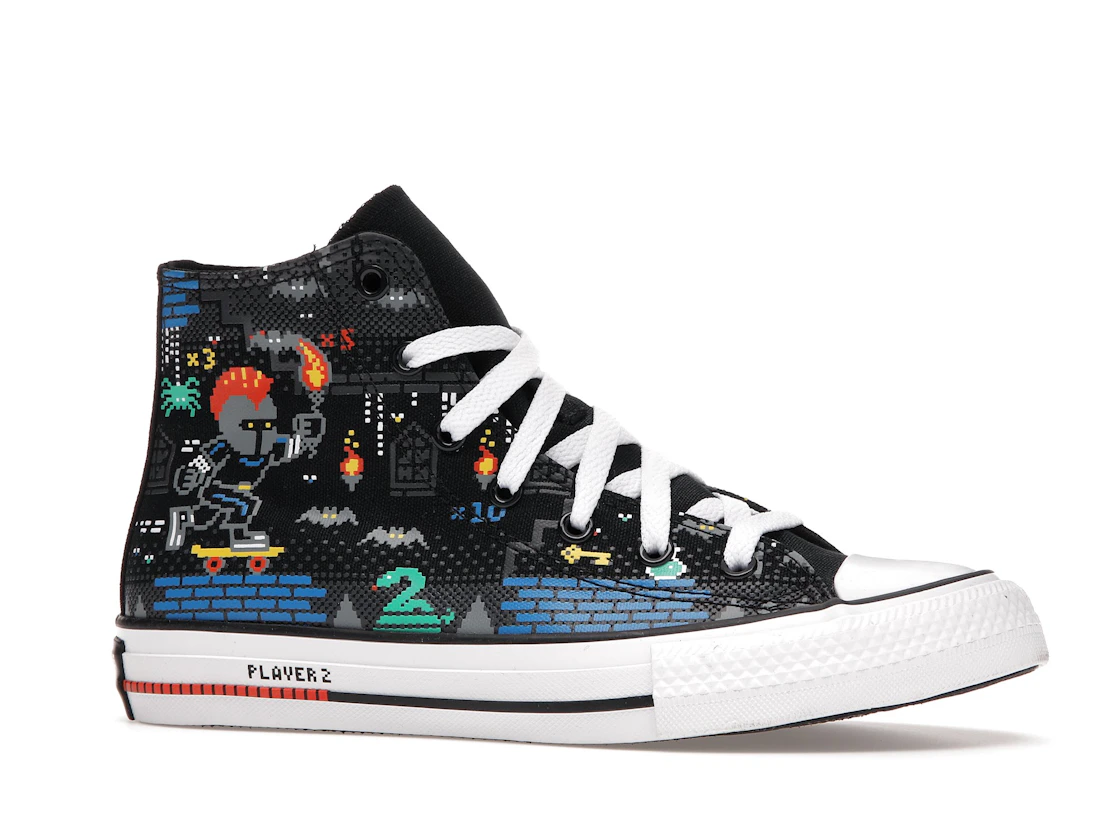 Vue 3 de Converse Chuck Taylor All Star Hi Gamer (GS)