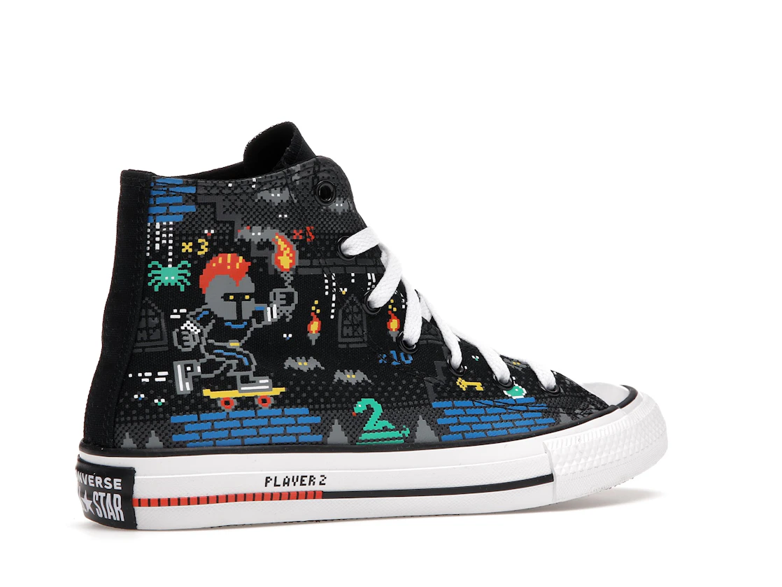 Vue 34 de Converse Chuck Taylor All Star Hi Gamer (GS)
