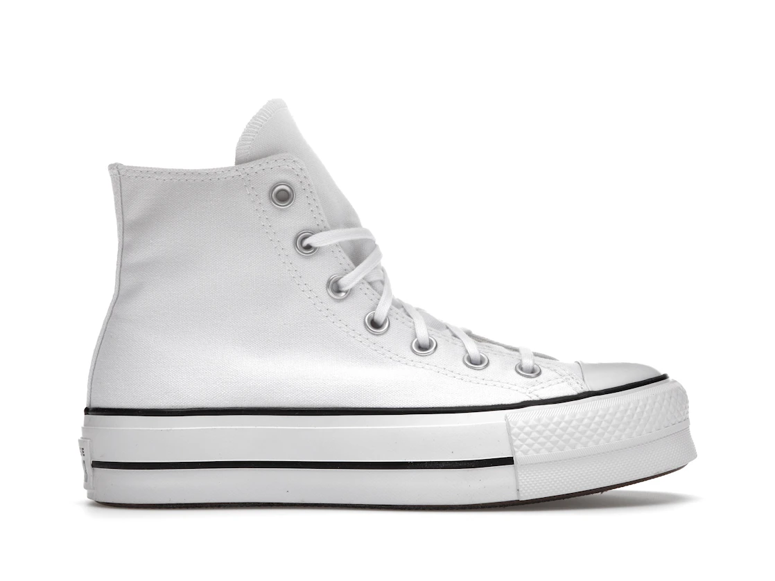 Vue 1 de Converse Chuck Taylor All Star Hi Platform White Black 