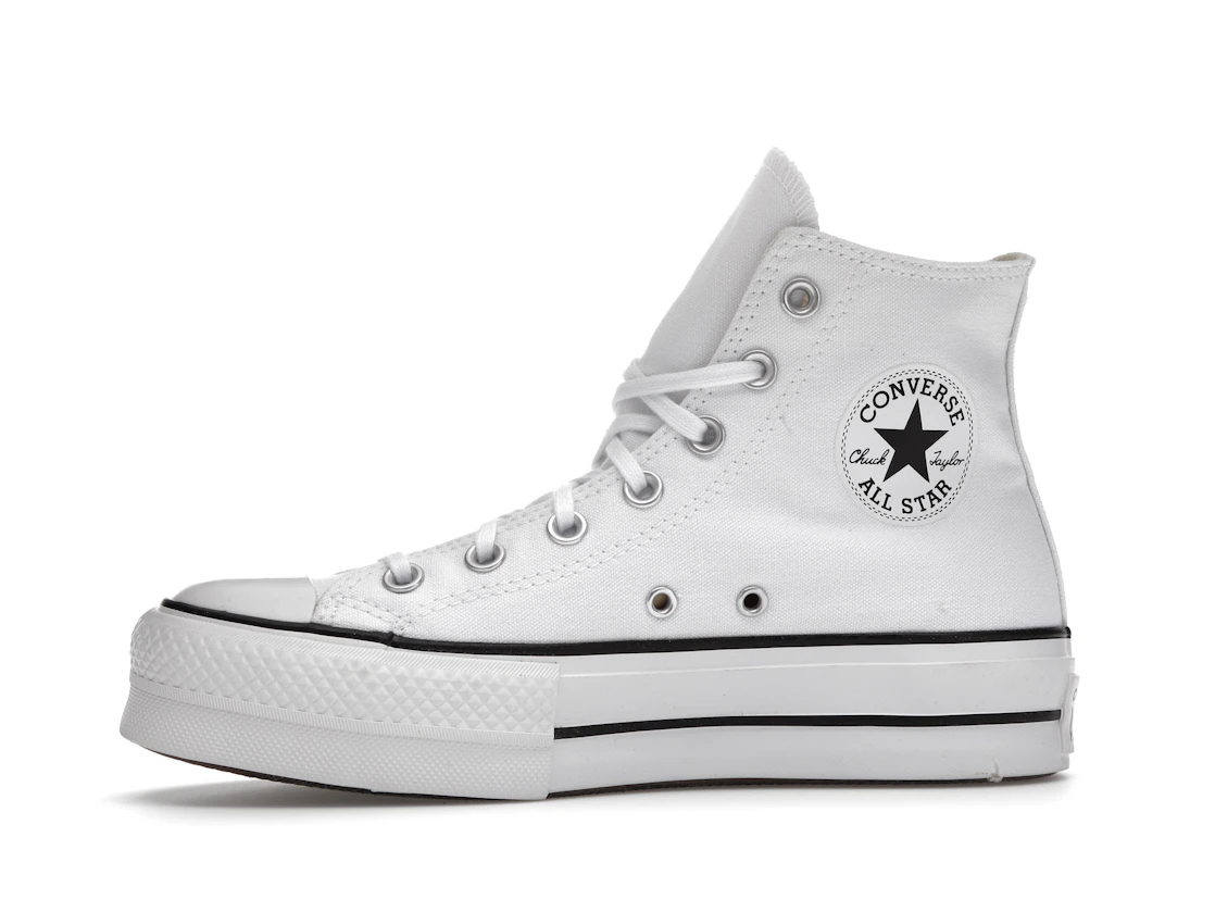 Vue 18 de Converse Chuck Taylor All Star Hi Platform White Black 