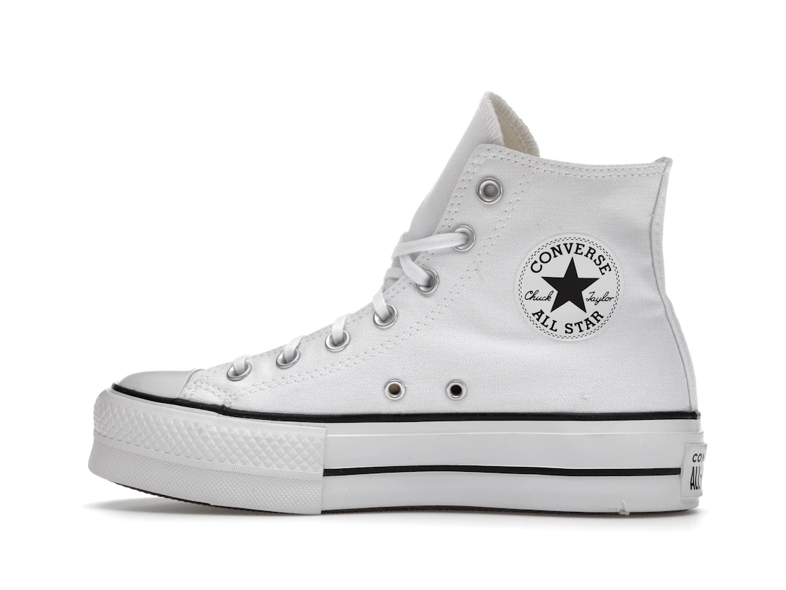 Vue 20 de Converse Chuck Taylor All Star Hi Platform White Black 