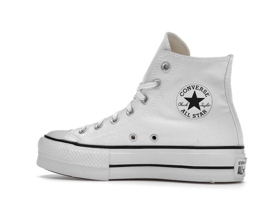 Vue 21 de Converse Chuck Taylor All Star Hi Platform White Black 