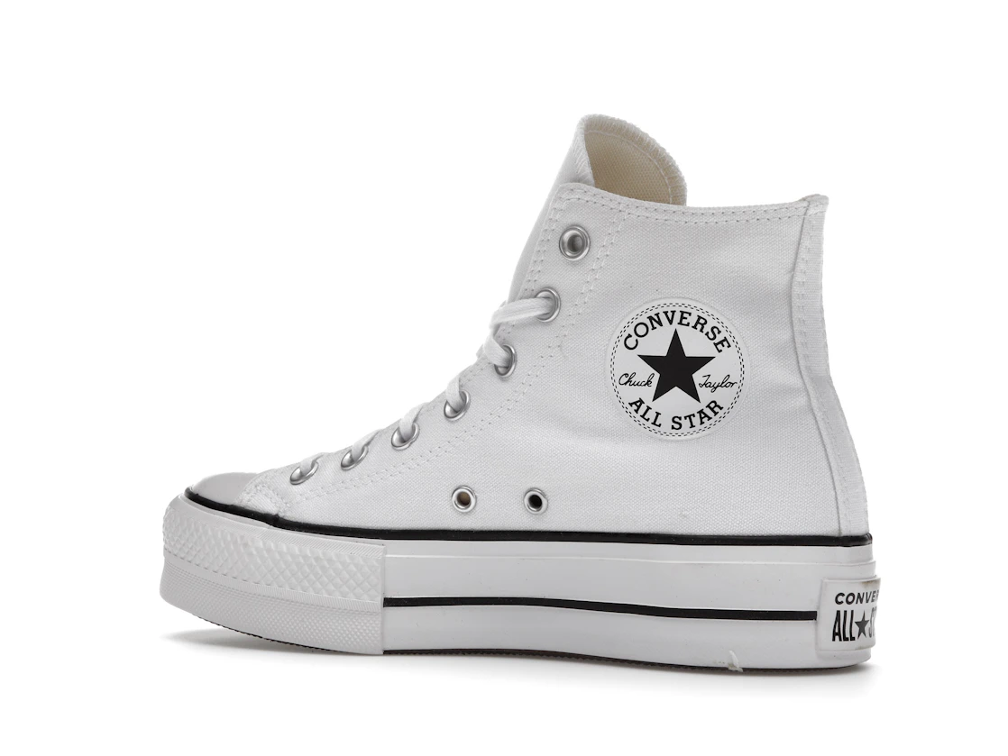 Vue 22 de Converse Chuck Taylor All Star Hi Platform White Black 