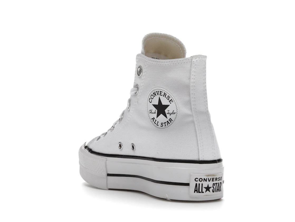 Vue 25 de Converse Chuck Taylor All Star Hi Platform White Black 