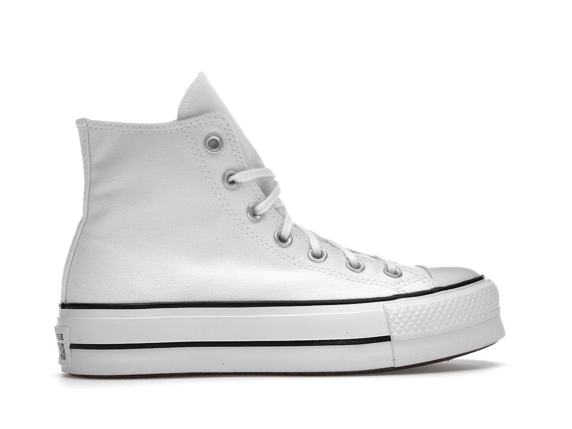 Vue 36 de Converse Chuck Taylor All Star Hi Platform White Black 