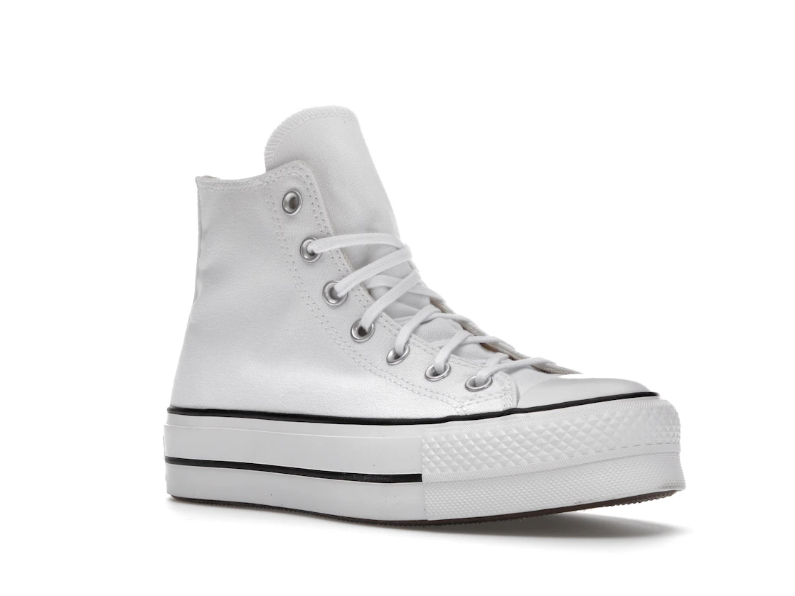 Vue 5 de Converse Chuck Taylor All Star Hi Platform White Black 