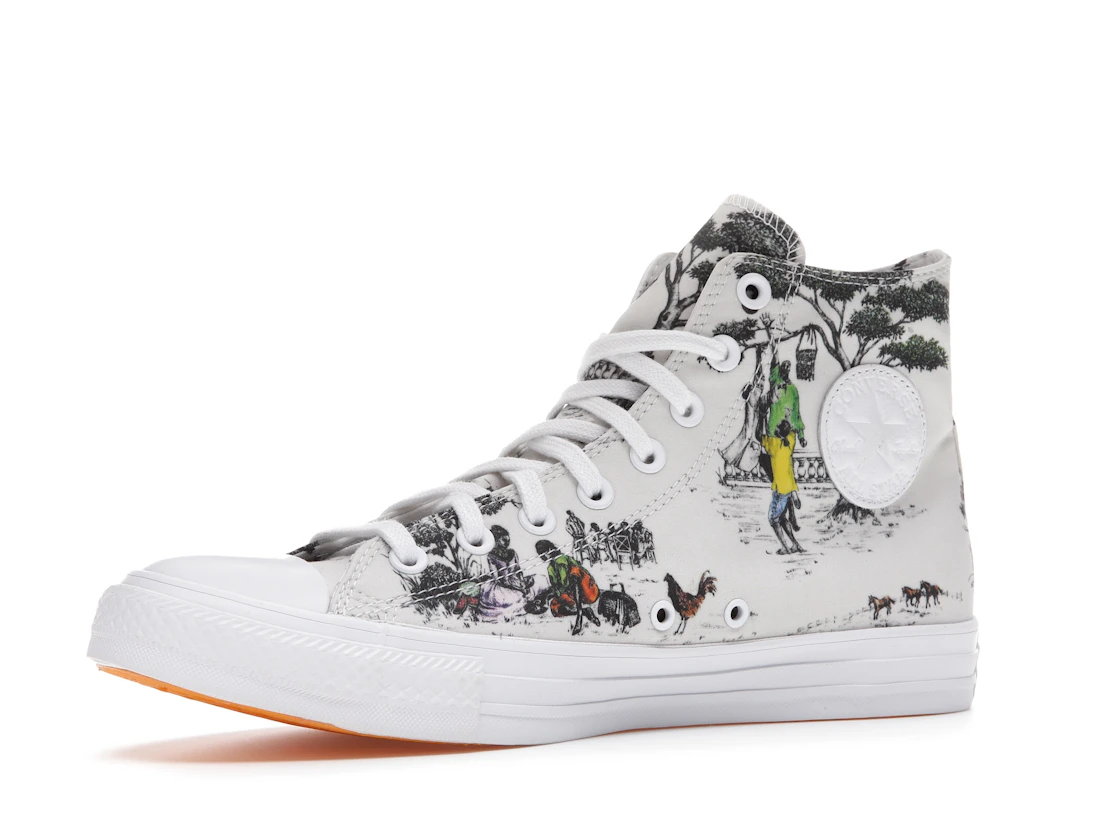 Vue 16 de Converse Chuck Taylor All Star Hi Union Sheila Bridges Harlem Toile