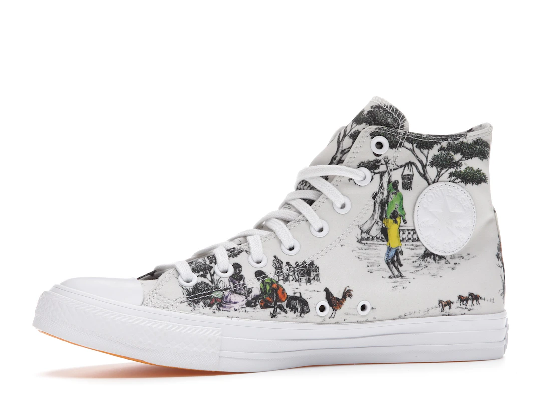 Vue 17 de Converse Chuck Taylor All Star Hi Union Sheila Bridges Harlem Toile