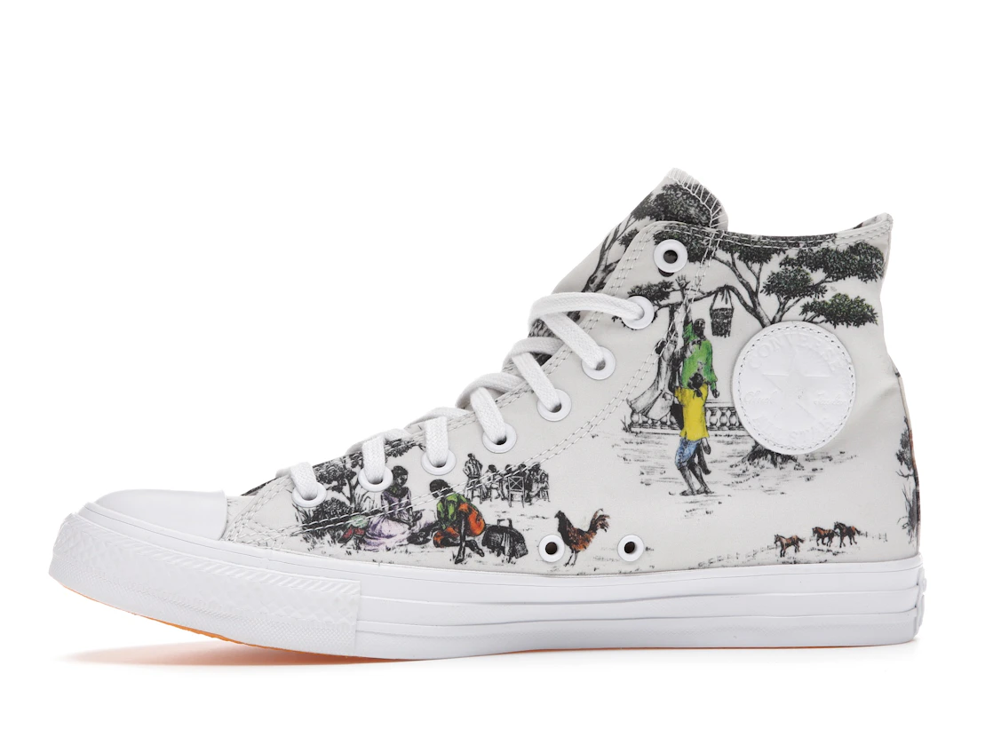 Vue 18 de Converse Chuck Taylor All Star Hi Union Sheila Bridges Harlem Toile