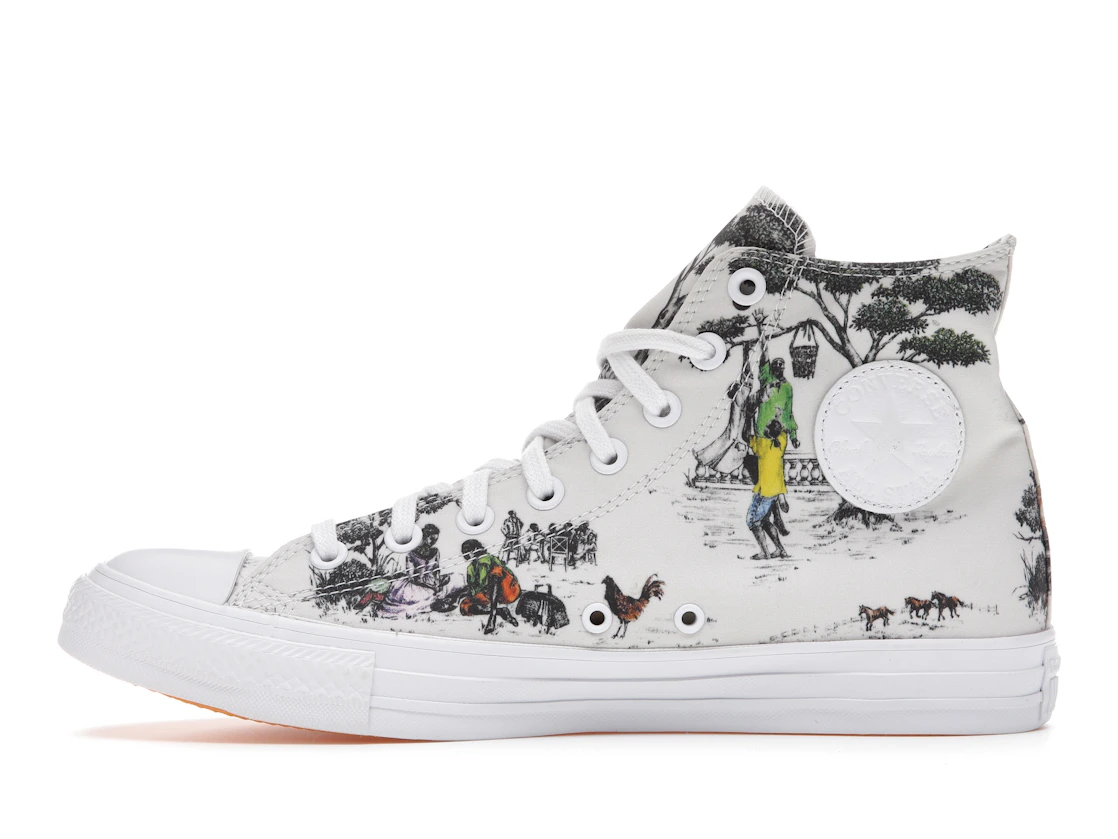 Vue 19 de Converse Chuck Taylor All Star Hi Union Sheila Bridges Harlem Toile