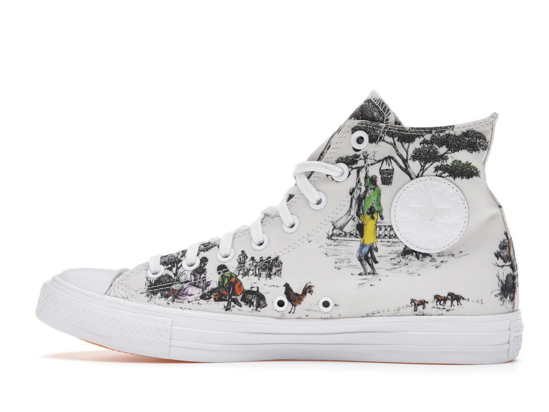 Vue 20 de Converse Chuck Taylor All Star Hi Union Sheila Bridges Harlem Toile
