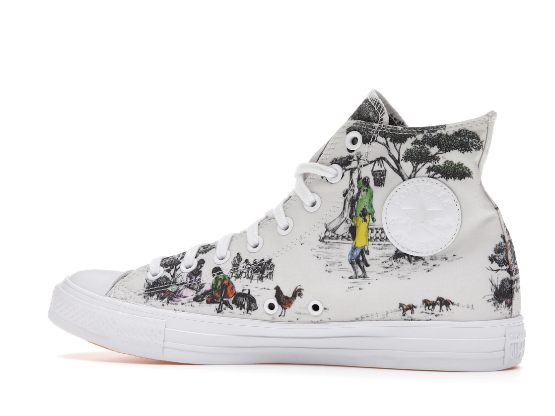 Vue 21 de Converse Chuck Taylor All Star Hi Union Sheila Bridges Harlem Toile