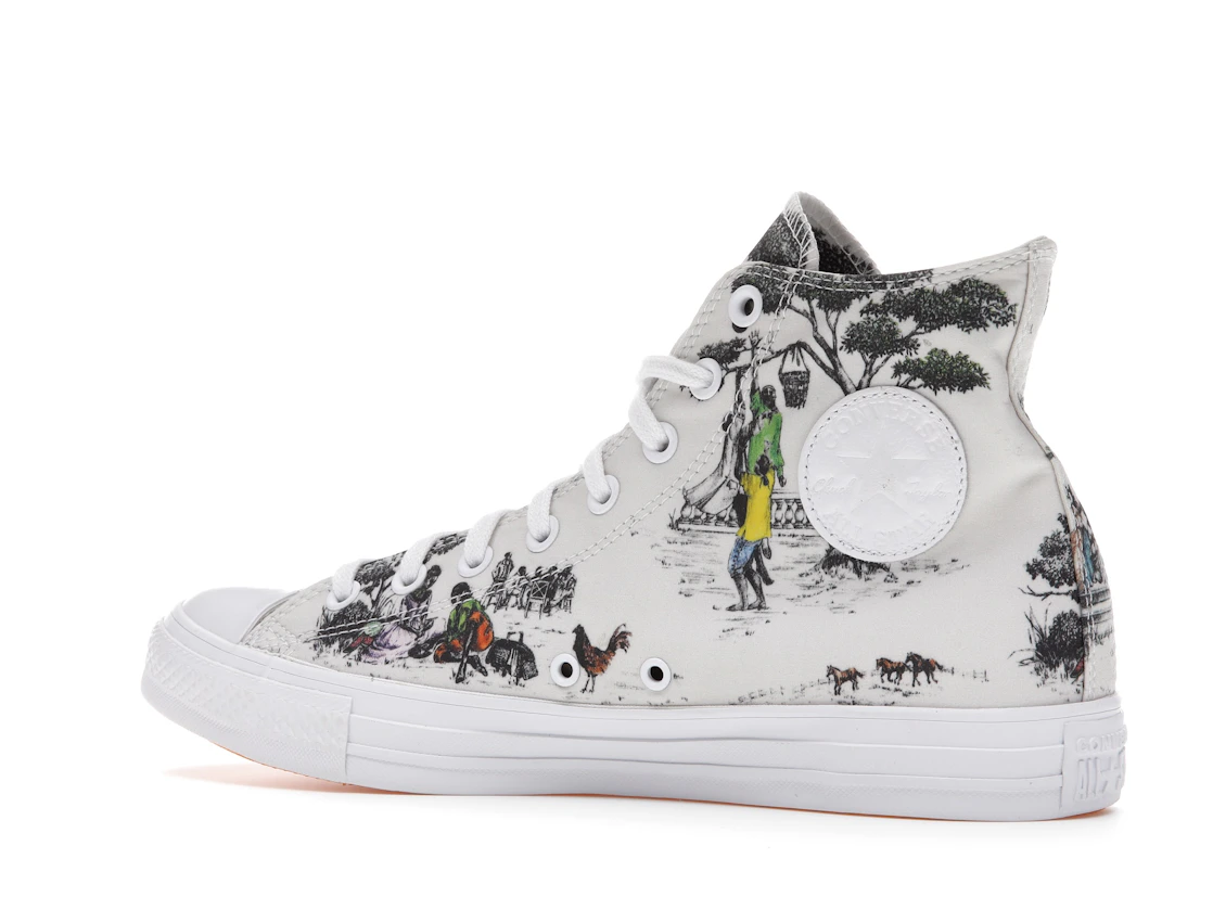 Vue 22 de Converse Chuck Taylor All Star Hi Union Sheila Bridges Harlem Toile