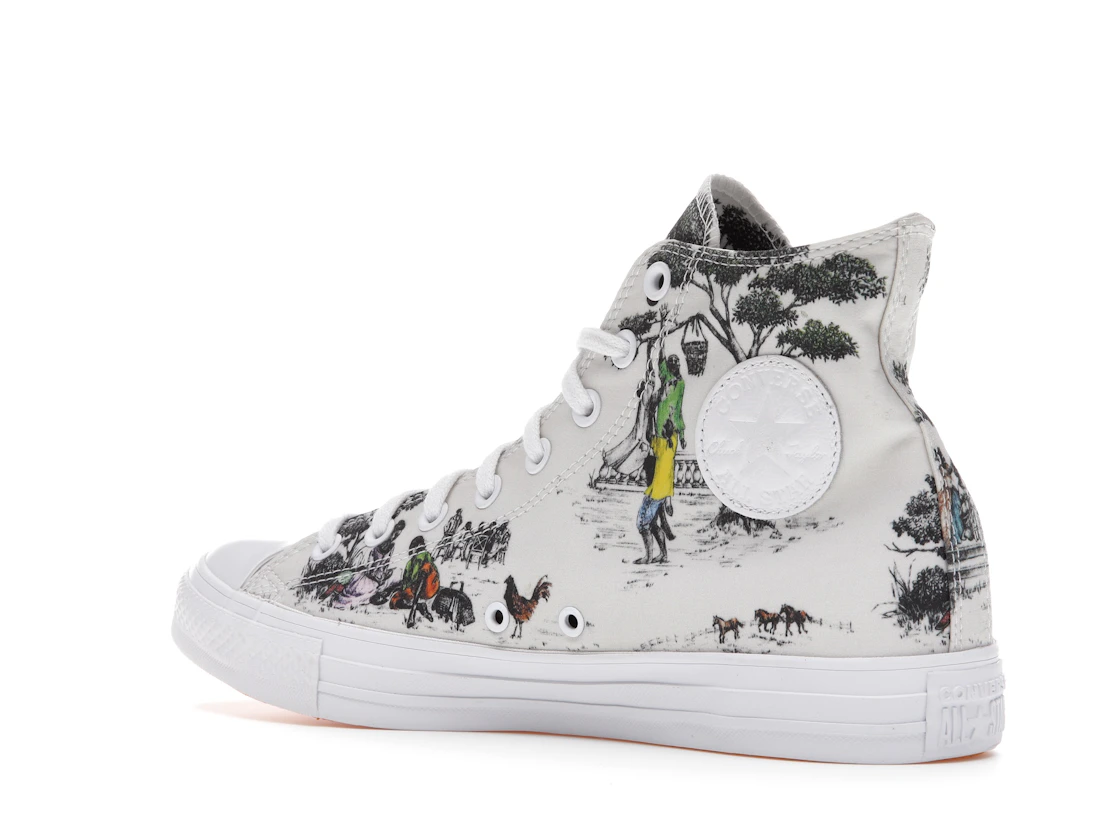 Vue 23 de Converse Chuck Taylor All Star Hi Union Sheila Bridges Harlem Toile