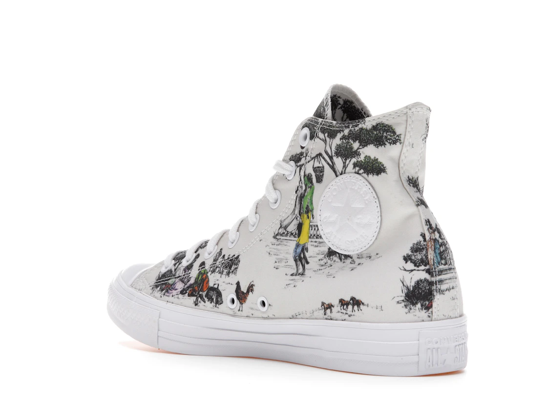 Vue 24 de Converse Chuck Taylor All Star Hi Union Sheila Bridges Harlem Toile