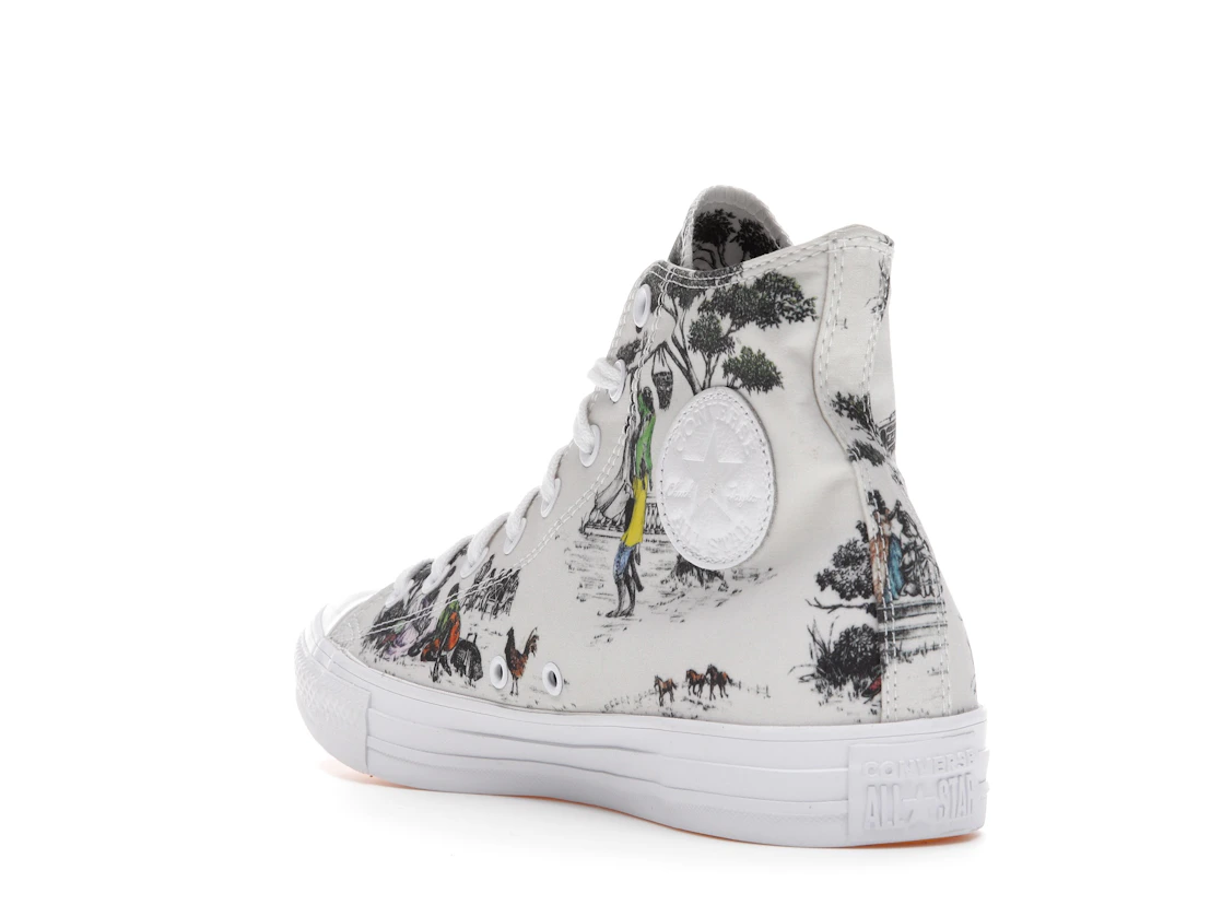 Vue 25 de Converse Chuck Taylor All Star Hi Union Sheila Bridges Harlem Toile