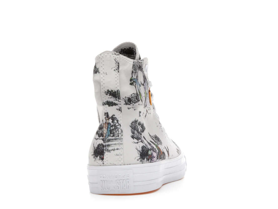 Vue 29 de Converse Chuck Taylor All Star Hi Union Sheila Bridges Harlem Toile