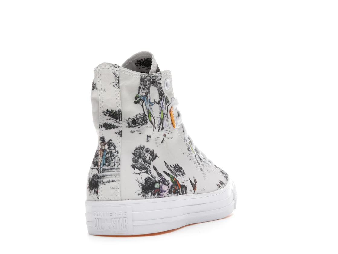 Vue 30 de Converse Chuck Taylor All Star Hi Union Sheila Bridges Harlem Toile