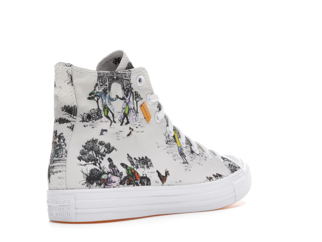 Vue 32 de Converse Chuck Taylor All Star Hi Union Sheila Bridges Harlem Toile