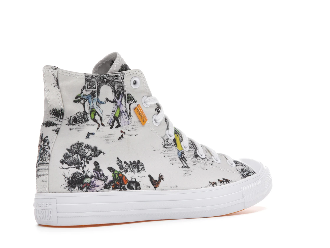 Vue 33 de Converse Chuck Taylor All Star Hi Union Sheila Bridges Harlem Toile