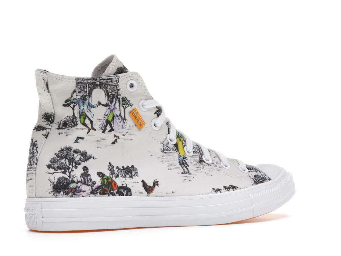 Vue 34 de Converse Chuck Taylor All Star Hi Union Sheila Bridges Harlem Toile