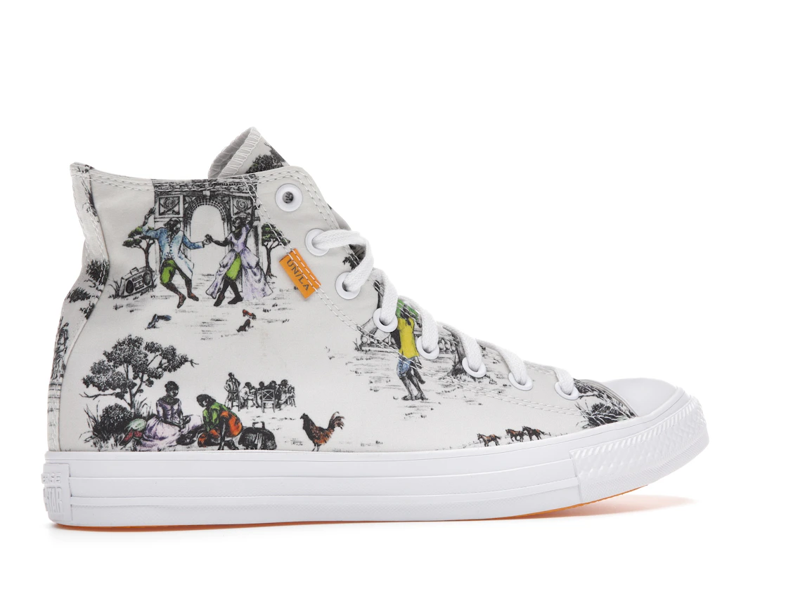 Vue 35 de Converse Chuck Taylor All Star Hi Union Sheila Bridges Harlem Toile