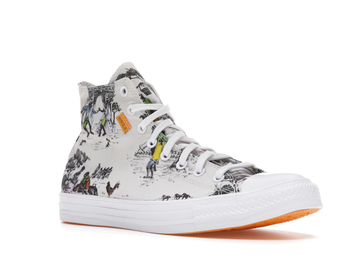 Vue 5 de Converse Chuck Taylor All Star Hi Union Sheila Bridges Harlem Toile