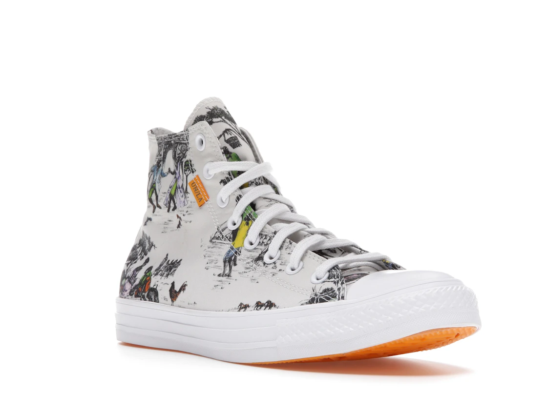 Vue 6 de Converse Chuck Taylor All Star Hi Union Sheila Bridges Harlem Toile