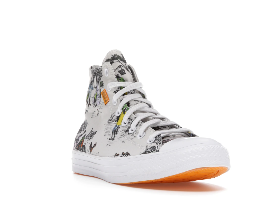 Vue 7 de Converse Chuck Taylor All Star Hi Union Sheila Bridges Harlem Toile