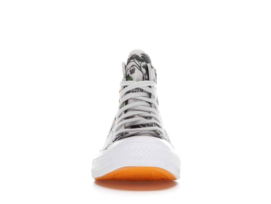 Vue 10 de Converse Chuck Taylor All Star Hi Union Sheila Bridges Harlem Toile