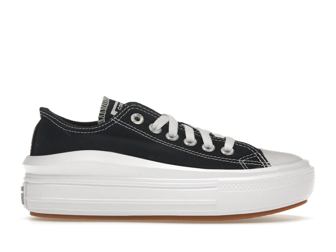 Vue 1 de Converse Chuck Taylor All Star Move Ox Black White 