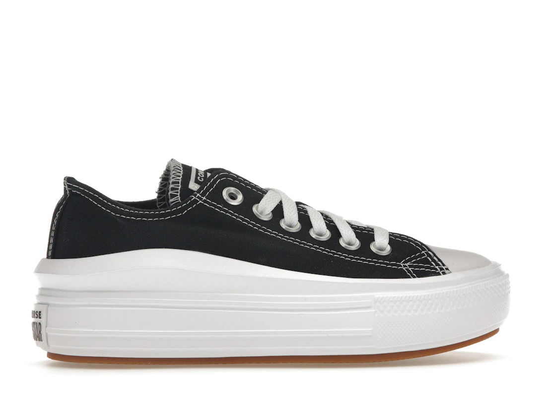 Vue 36 de Converse Chuck Taylor All Star Move Ox Black White 