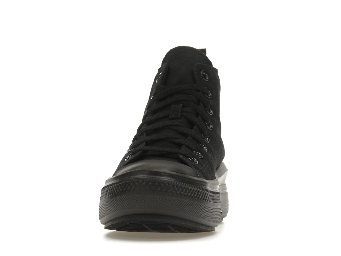 Vue 11 de Converse Chuck Taylor All Star Move Platform Black Dark Smoke Grey (GS)