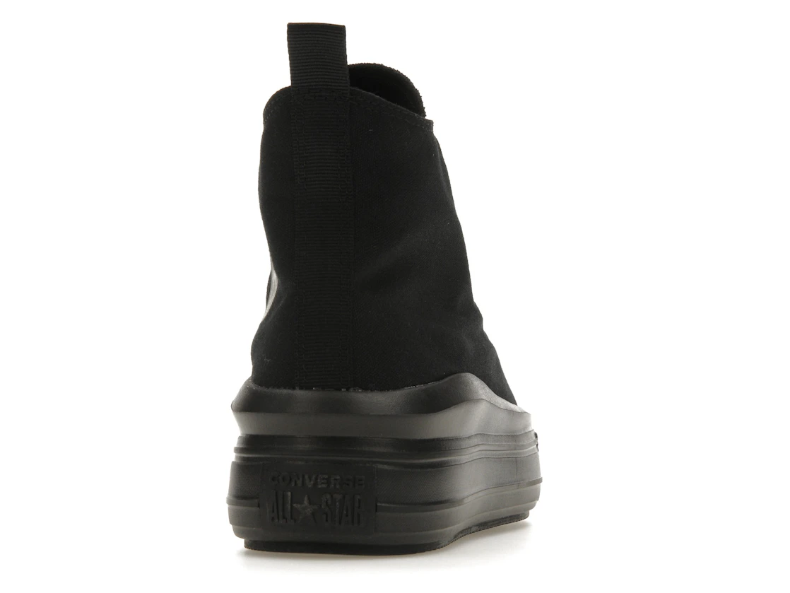 Vue 29 de Converse Chuck Taylor All Star Move Platform Black Dark Smoke Grey (GS)
