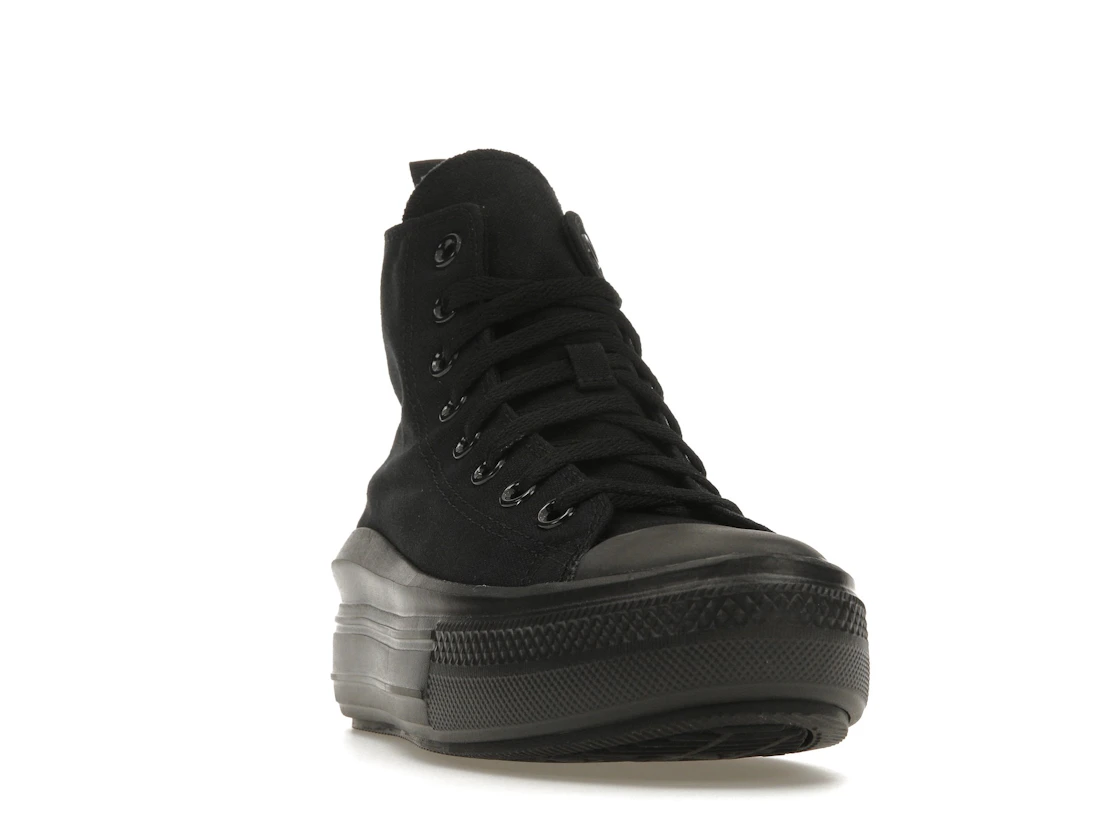 Vue 8 de Converse Chuck Taylor All Star Move Platform Black Dark Smoke Grey (GS)