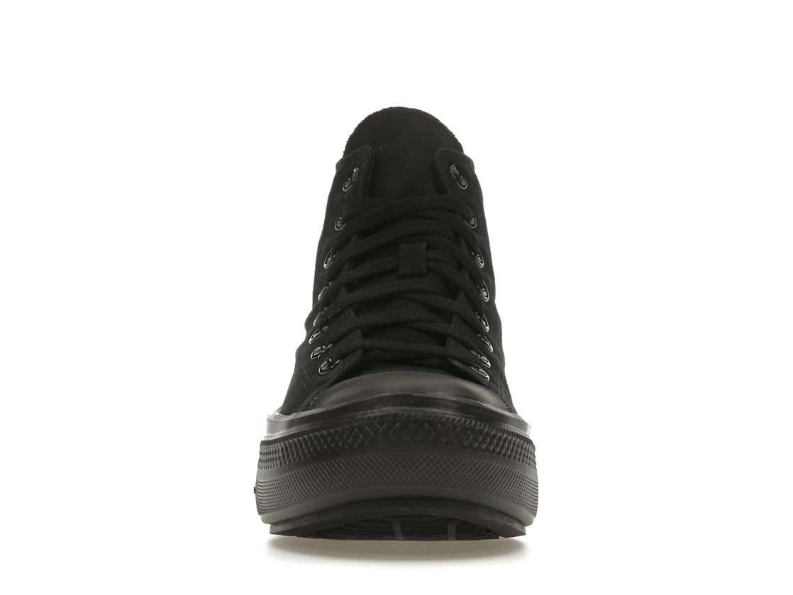 Vue 10 de Converse Chuck Taylor All Star Move Platform Black Dark Smoke Grey (GS)