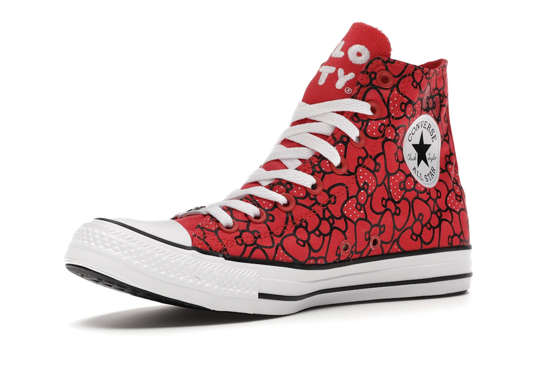 Vue 15 de Converse Chuck Taylor All Star Hi Hello Kitty Bows