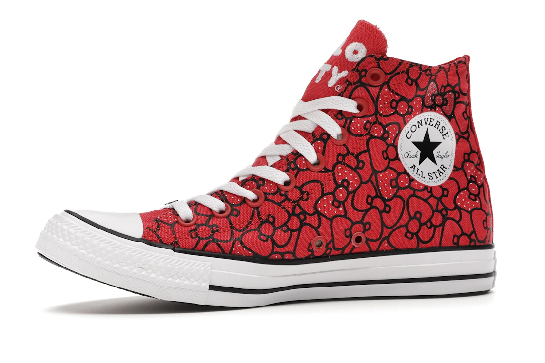 Vue 17 de Converse Chuck Taylor All Star Hi Hello Kitty Bows