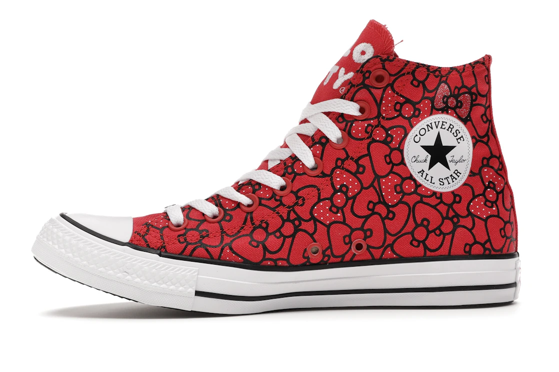Vue 18 de Converse Chuck Taylor All Star Hi Hello Kitty Bows